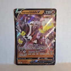 Single Strike Urshifu V 085/163 Ultra Rare Holo Pokemon 2021 Battle Styles LP - Image 1