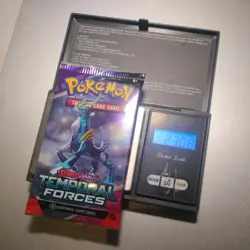 Heavy 23.08g Pokemon Tcg temporal forces Booster Pack Factory Sealed New - Image 1