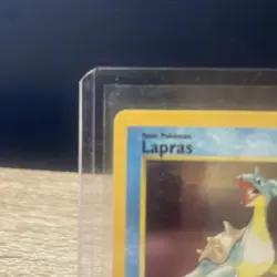 Pokemon TCG Lapras Fossil 10/62 Holo 1999-2000 Wizards Base Set - Image 3
