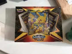 Pokemon TCG Shining Fates Pikachu V Collection Box Factory Sealed - Image 1