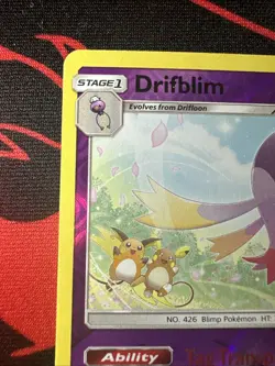 NM/EXC - Pokemon Drifblim 81/236 Unified Minds Reverse Holo Rare - Image 3