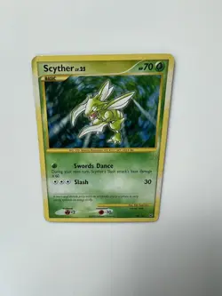 Pokemon TCG Scyther Platinum 130/127 Holo Super Holo Rare - Image 3