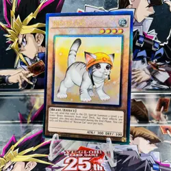 Yugioh Rescue Cat (Alternate Art) RA02-EN001 PUR 1st Ed Near Mint - Image 1