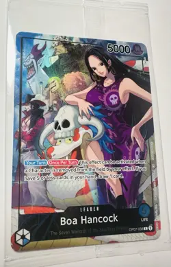 Boa Hancock OP07-038 ONE PIECE 2025 PSA Magazine SEALED Promo See Pictures - Image 1