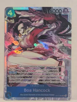 Boa Hancock SR Starter Deck 17: BLUE Donquixote Doflamingo ST17-004 NM One Piece - Image 1