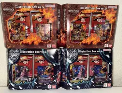 NEW SEALED One Piece Illustration Box Vol. 5 & 6 LOT OF 4 - Image 1