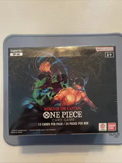 ONE PIECE WINGS OF THE CAPTAIN Booster Box Sealed New 24 packs OP-06 English - Image 1