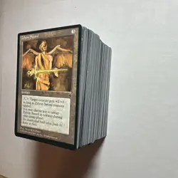 MTG Fallen Empires Complete Set Mint/NM -- last set -- all 187 cards 1994 - Image 1