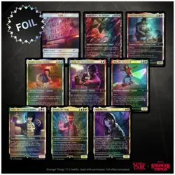 Magic: The Gathering [Secret Lair x Stranger Things] - Alternative Art Card Set - Image 2