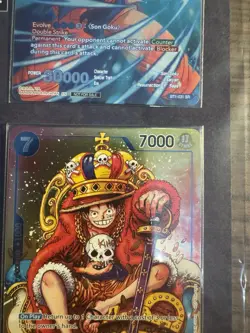 One Piece Eng Promo Cards Monkey.D.Luffy P-043 Foil Bandai Blister Sealed - Image 5