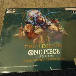 One Piece Card Game TCG OP-08 Two Legends Booster Box English Version Near Mint - Image 3