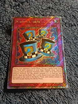 Magical Hats RA03-EN107 Platinum Secret Rare 1st Edition YuGiOh Card - Image 2