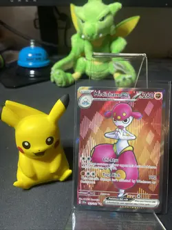 Pokemon TCG Medicham EX 161/142 Holo Ultra Rare Card Stellar Crown NM - Image 1