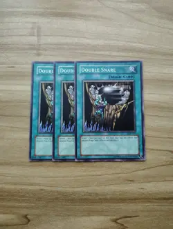 Yu-Gi-Oh! - Double Snare 3X - Full Playset Of Cards - Image 1