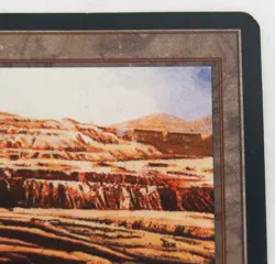 MTG Renaissance Tagebaumine German Black Strip Mine Magic Card - Image 5