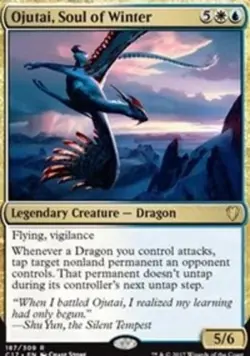 Ojutai, Soul of Winter PL/MP, English MTG Commander 2017 - Image 1