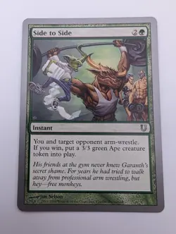 Magic the Gathering SIDE TO SIDE Unhinged MTG - Image 1
