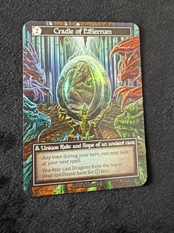 Sorcery: Contested Realm - Dragonlord - Cradle Of Etherrum Unique Foil - Image 1
