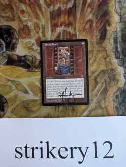 Scroll Rack - Tempest - Signed by Heather Hudson - MTG - Image 1