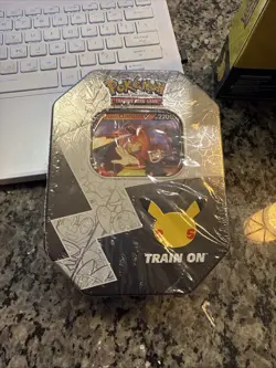 Pokemon TCG Celebrations Pikachu V Union Box / Lance Charizard Tin - Image 5
