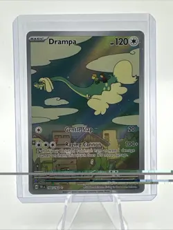 Drampa Holo Illustration Rare Pokemon TCG SV05: Temporal Forces 184/162 NM - Image 1