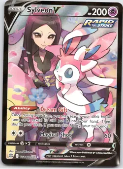 POKEMON TCG SYLVEON V TG14/TG30 BRS HOLO BRILLIANT STARS TRAINER GALLERY POKEMON - Image 1