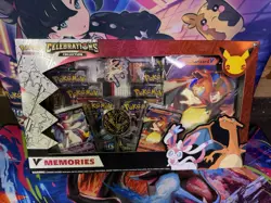 Pokemon TCG Celebrations V Memories Charizard Sylveon Collection Box New SEALED! - Image 1