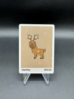 Stantler - Stanley #234 Pookiemoot Series 2 Custom Fan Art Pokemon - Image 1