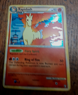 Pokemon Rapidash 8/102 Triumphant Holo Rare Foil NMint Fast Ship - Image 1