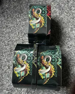 Pokemon TCG Paldean Fates Set of 3 Tins Brand New & Sealed ✅ 4 Pack Tin Art Set - Image 5