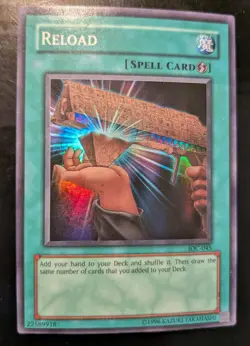 YU-GI-OH RELOAD IOC-045 SUPER RARE UNLIMITED MP/LP - Image 1