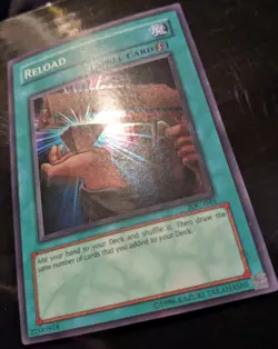 YU-GI-OH RELOAD IOC-045 SUPER RARE UNLIMITED MP/LP - Image 3