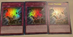 MAMA-EN099 x3 Evenly Matched Ultra Rare Excellent Condition Yugioh - Image 1
