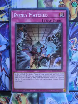 Yu-Gi-Oh x3 Evenly Matched SDBT-EN038 1st Ultra Rare 1st Edition NM - Image 4