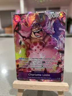 Charlotte Linlin OP08-069 Super Rare Foil Two Legends One Piece - Image 1