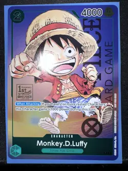 Monkey.D.Luffy (037) (1st Anniversary Tournament) P-037 One Piece Promotion... - Image 2