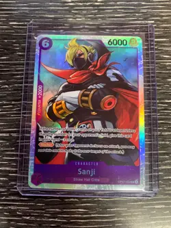 Sanji SR One Piece TCG OP07-064 500 Years in the Future Foil - Image 1