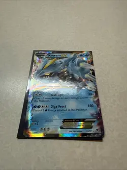 Pokemon TCG Kyurem-Ex Plasma Blast Holo Card 30/101 EX Rare - Image 3