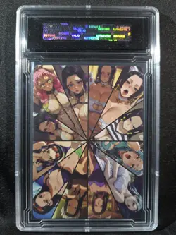 NICO ROBIN One Piece Waifu Goddess Manga Card CUSTOM MADE Black label - Image 3