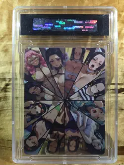 NICO ROBIN One Piece Anime Waifu Goddess Manga Card CUSTOM MADE Black label - Image 3