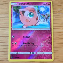 JIGGLYPUFF 71/111 POKEMON CARD (CRIMSON INVASION SET) REVERSE HOLO - Image 2