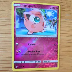 JIGGLYPUFF 71/111 POKEMON CARD (CRIMSON INVASION SET) REVERSE HOLO - Image 3