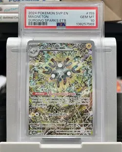 Magneton 159 Sv: Scarlet & Violet Promo Cards Holo PSA 10 - Image 1