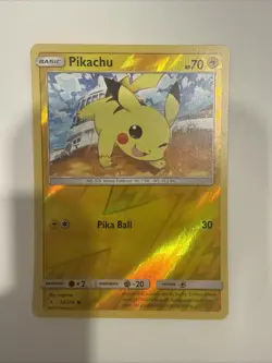 Pokemon Card Pikachu Unbroken Bonds Reverse Holo 54/214 Near Mint - Image 1
