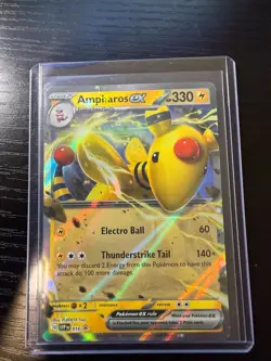 AMPHAROS EX 016, HOLO, BLACK STAR PROMO, POKEMON CARD (NM) - Image 1