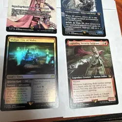 4 Rare Final Fantasy Magic The Gathering Cards - Image 3