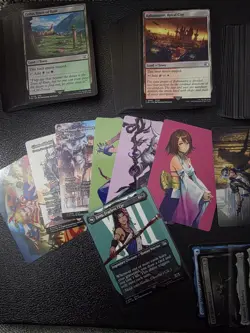 MTG Final Fantasy Lot Of Over 200 Cards - Image 2