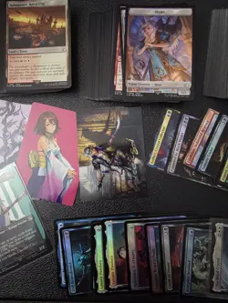 MTG Final Fantasy Lot Of Over 200 Cards - Image 3