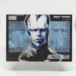 032 Decoy Octopus Metal Gear Solid Trading card Plastic Back serial Japan KONAMI - Image 1