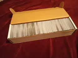 Magic the Gathering Deckmaster Mixed Bulk Card Lot BCW Storage Box 800 Cards #2 - Image 1